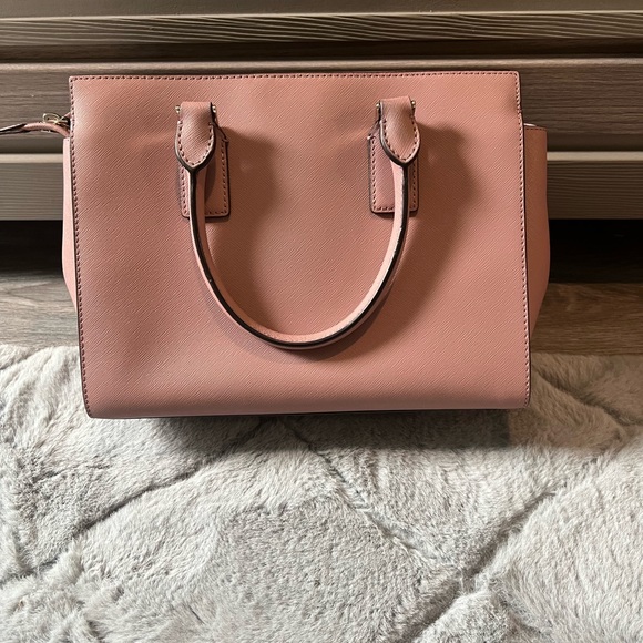 Kate Spade ♠️ Mauve Pink Crossbody Satchel - Picture 4 of 7